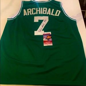 Nate Archilbald Signed Jersey (JSA COA) “Tiny”